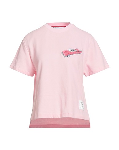 THOM BROWNE T-shirt Pink 100% Cotton