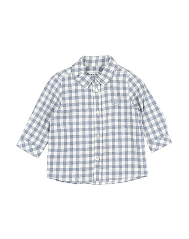 TARTINE ET CHOCOLAT Patterned shirt Slate blue 100% Cotton