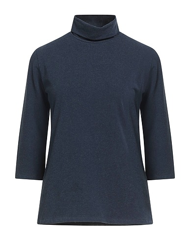CIRCOLO 1901 T-shirt Midnight blue 94% Cotton, 6% Elastane