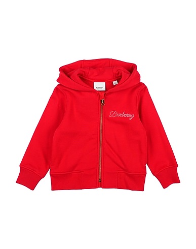 BURBERRY Sweatshirt Red 100% Cotton