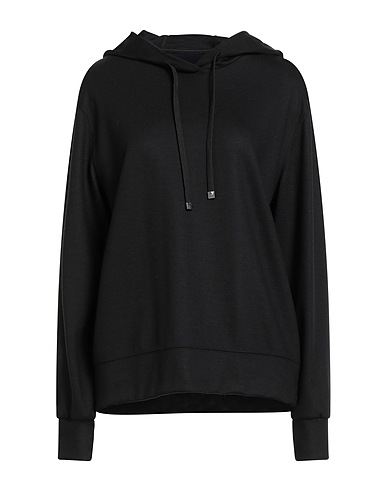 CIRCOLO 1901 Hoodie Schwarz 88% Schurwolle, 10% Kaschmir, 2% Polyamid