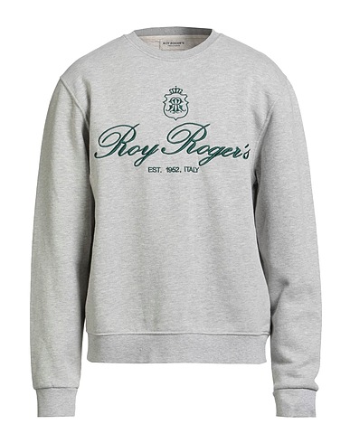 ROŸ ROGER'S Sweatshirt Light grey 100% Cotton
