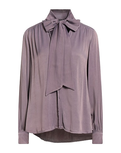 ALPHA STUDIO Solid color shirts & blouses Lilac 100% Viscose