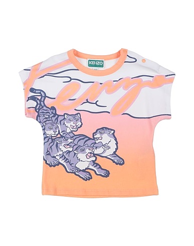 KENZO KIDS T-shirt White 95% Cotton, 5% Elastane
