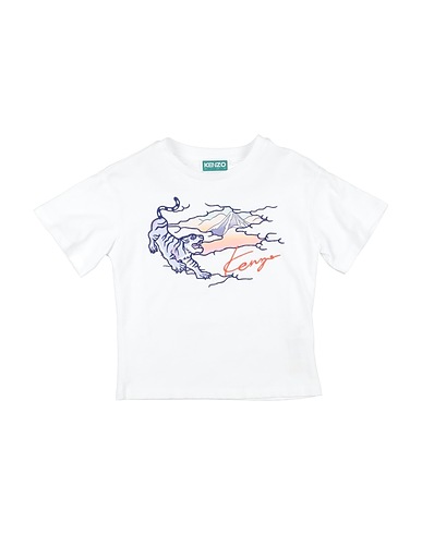KENZO KIDS T-shirt White 100% Cotton