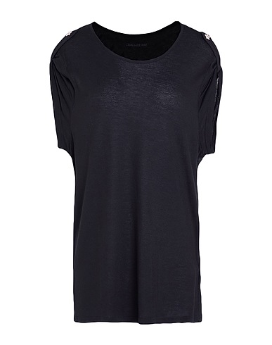 ZADIG&VOLTAIRE T-shirt Black 85% Viscose, 15% Wool