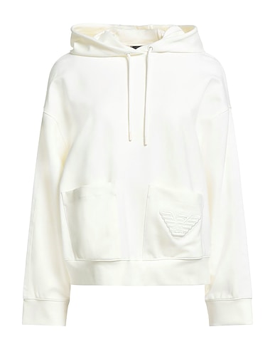 EMPORIO ARMANI Hooded sweatshirt 68% Viscose, 27% Polyamide, 5% Elastane