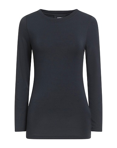 ALPHA STUDIO Basic T-Shirt Midnight blue 92% Viscose, 8% Elastane