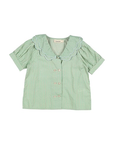 MARMAR Copenhagen Patterned shirts & blouses Green 100% Cotton