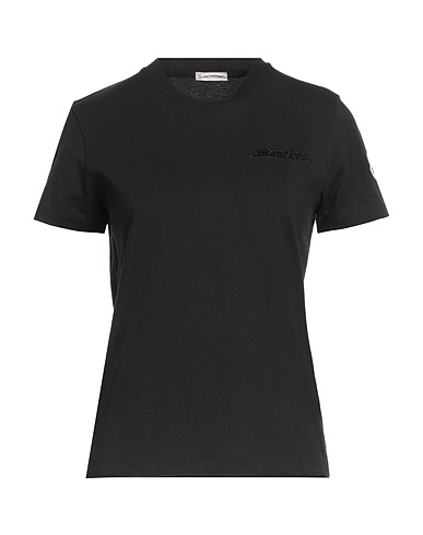 MONCLER Ｔシャツ ブラック コットン 100%