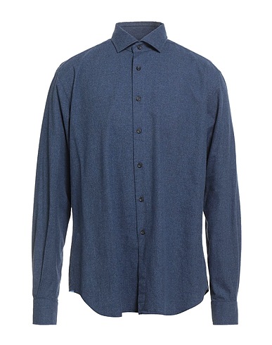 XACUS Camisa vaquera Azul marino 100% Algodón