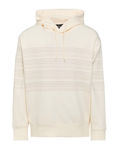 EMPORIO ARMANI Sweatshirt AVORIO 76% Cotton, 18% Polyester, 6% Elastane