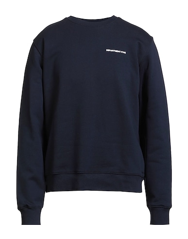 DEPARTMENT 5 Sweatshirt Midnight blue 100% Cotton