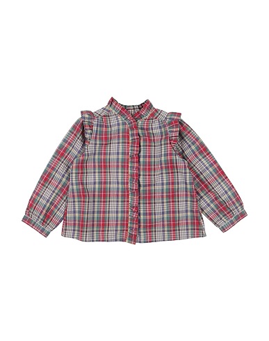 BONTON Camicie  e bluse fantasia Verde salvia 100% Cotone