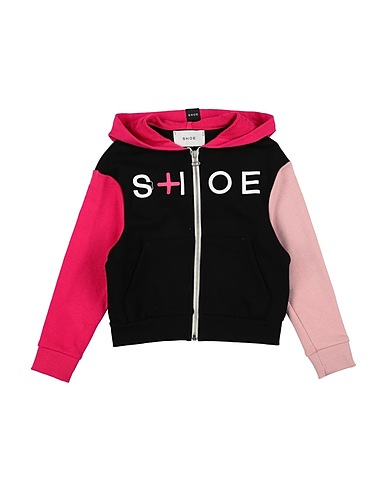 SHOE Sweatshirt Black 100% Cotton