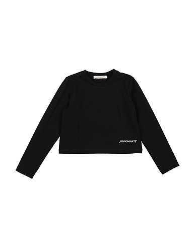 HINNOMINATE T-shirt Black 92% Cotton, 8% Elastane