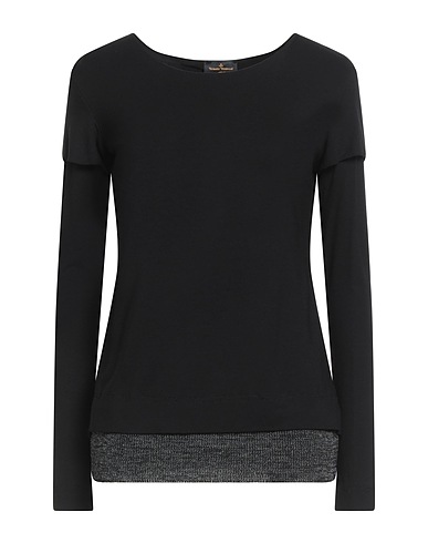 VIVIENNE WESTWOOD ANGLOMANIA T-shirt Black 95% Viscose, 5% Lycra®