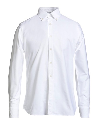 TINTORIA MATTEI 954 Solid colour shirt White 100% Cotton