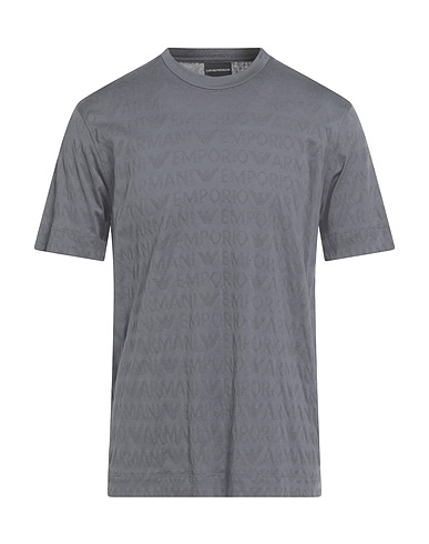 EMPORIO ARMANI T-shirt Γκρι 100% Βαμβάκι