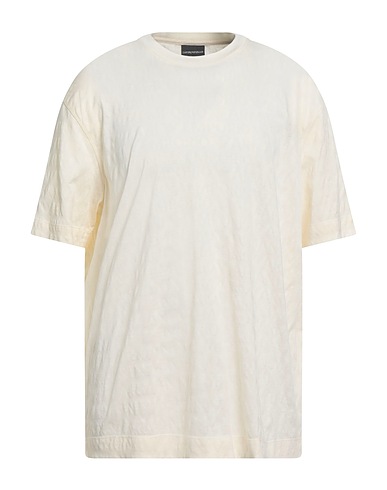 EMPORIO ARMANI T-shirt Ivory 100% Cotton