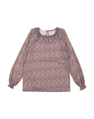 IL CIRCO DI OLIVIA Top Bordeaux 100% Cotone