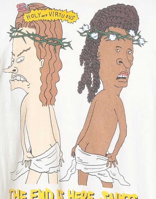 SAINT MICHAEL x DENIM TEARS Футболка