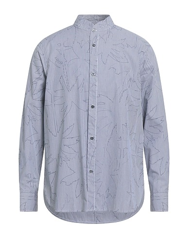 EMPORIO ARMANI Striped shirt Blue 100% Cotton