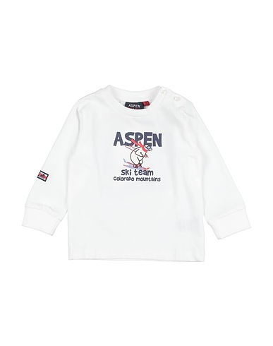 ASPEN POLO CLUB T-shirt Bianco 95% Cotone, 5% Elastan