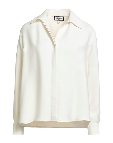 PAUL & JOE Однотонные рубашки и блузки 100% Вискоза