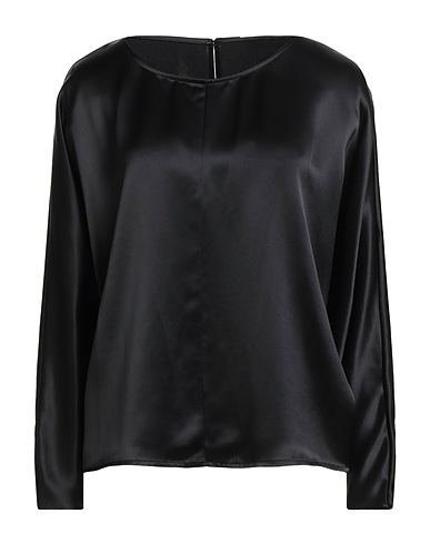 BY MALENE BIRGER Top Black 76% Acetate, 24% Polyester