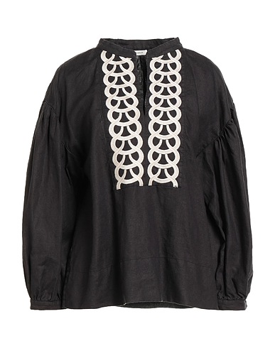 BY MALENE BIRGER Top Gris anthracite 100% Lin