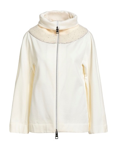 HERNO Sweatshirt Ivory 100% Cotton