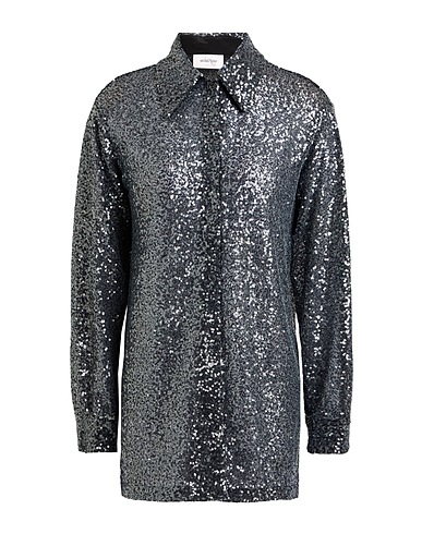 OTTOD'AME Chemises Gris anthracite 100% Polyester