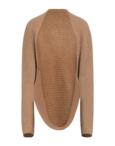 SUSY-MIX Cardigan Camel 53% Acrylic, 25% Polyamide, 22% Polyester