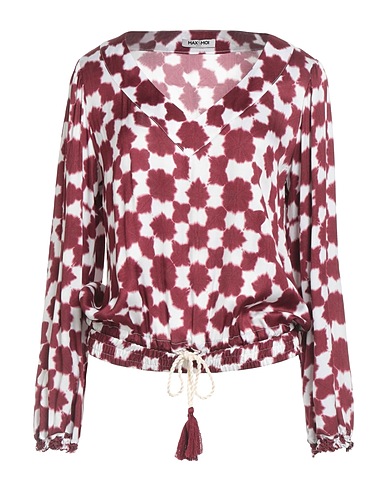 MAX & MOI Top Burgundy 100% Viscose