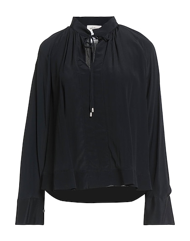 OTTOD'AME Top Nero 70% Acetato, 30% Seta