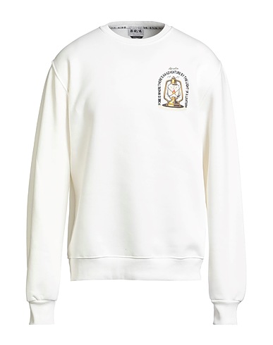 BERNA Sweatshirt Off white 65% Cotton, 35% Polyester