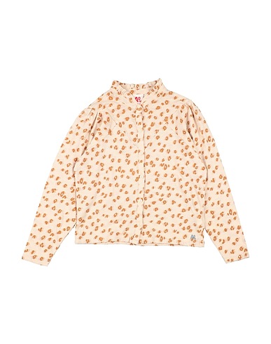AO76 Patterned shirts & blouses Beige 100% Cotton