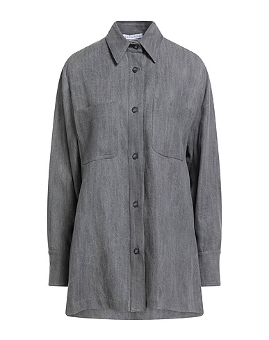 CARACTÈRE Denim shirt Grey 100% Lyocell