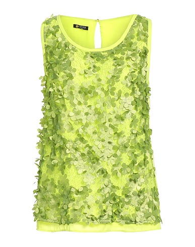 CAMILLA  Milano Top Light green 100% Polyester