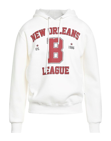 BERNA Felpa Off white 65% Cotone, 35% Poliestere