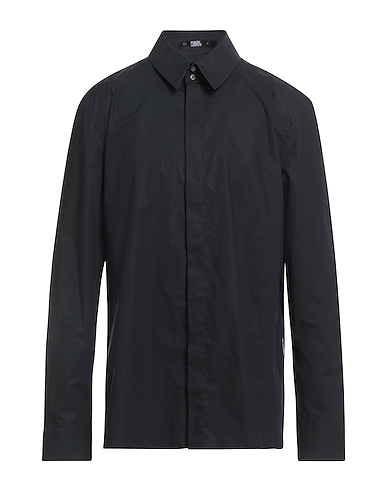 KARL LAGERFELD Camicia tinta unita 100% Cotone organico