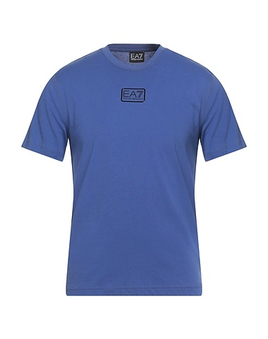 EA7 Basic T-Shirt Blue 100% Cotton