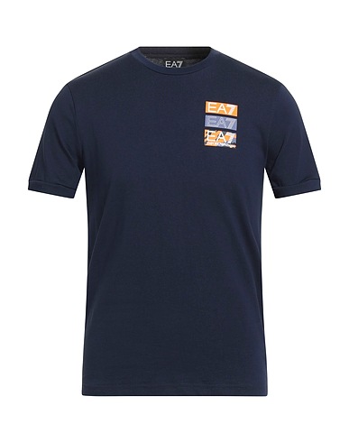 EA7 T-shirt Navy 100% Cotton