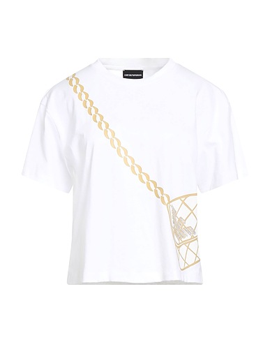 EMPORIO ARMANI T-Shirt Weiß 100% Baumwolle