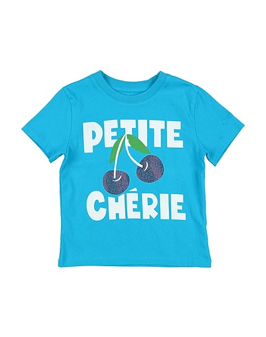 MC2 SAINT BARTH T-shirt Azure 100% Cotton