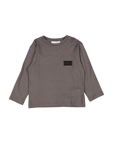 PAOLO PECORA T-shirt Lead 50% Cotton, 50% Modal