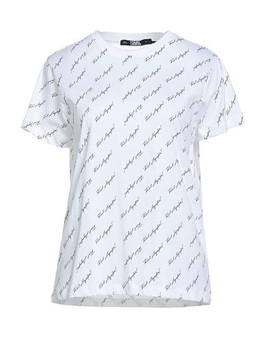 KARL LAGERFELD T-shirt White 100% Cotton