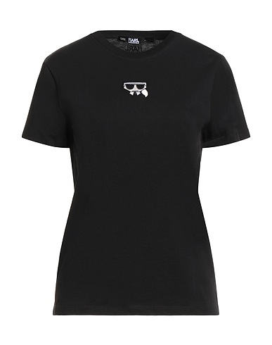 KARL LAGERFELD T-shirt Black 100% Organic cotton