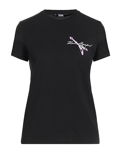 KARL LAGERFELD T-shirt Black 100% Organic cotton